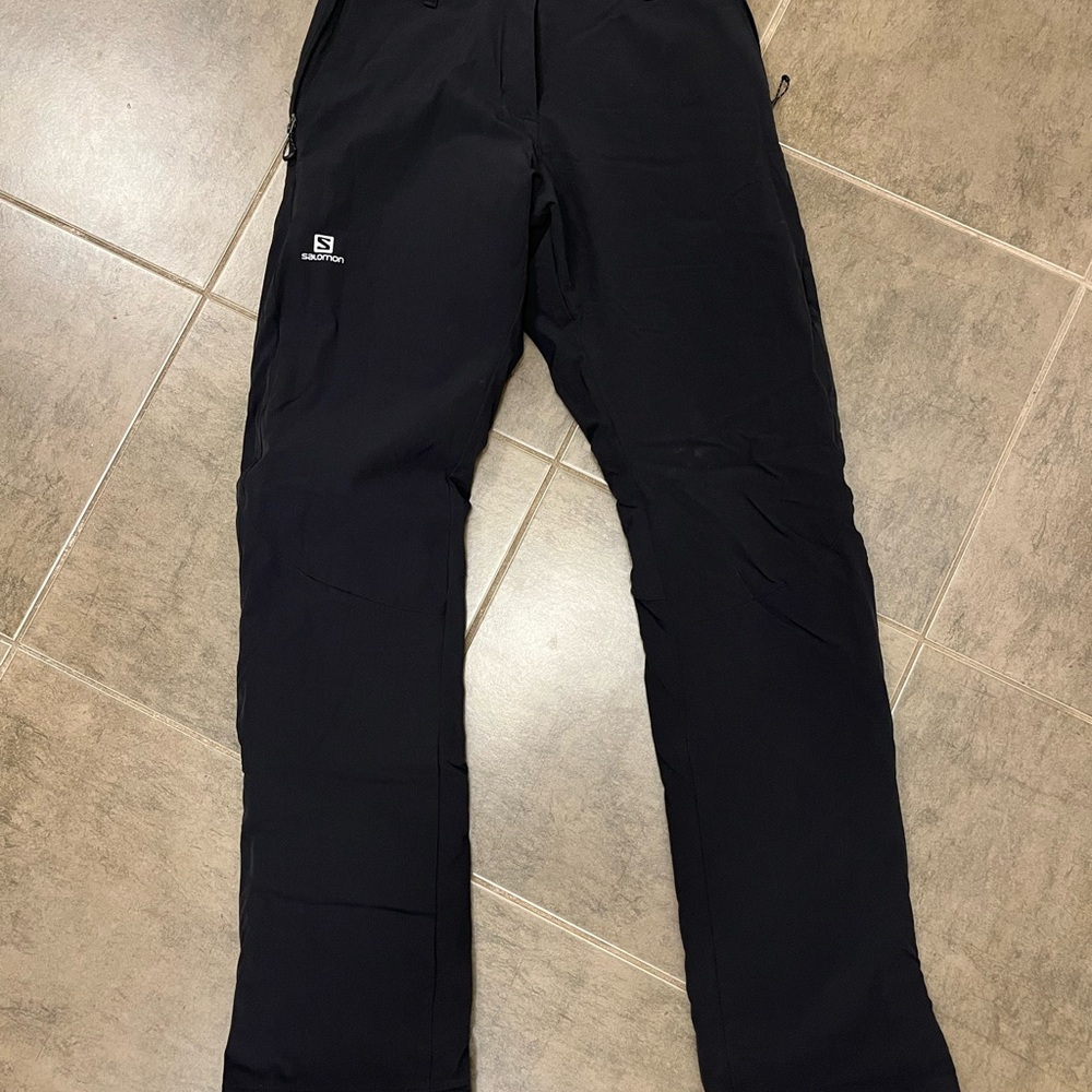 Women’s Salomon Clima Pro insulated snow pants - Picture 4 of 9